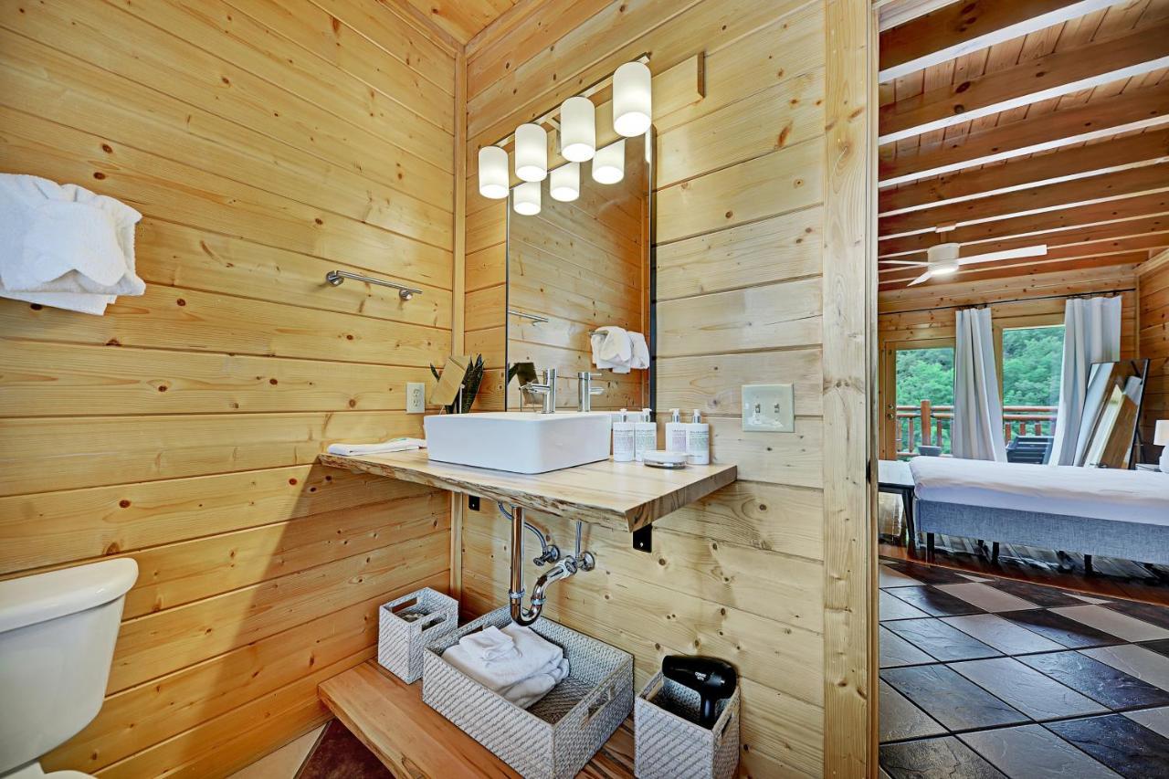הוילה סביירוויל Gorgeous Large Mountain View Cabin W Hot Tub, Free Wifi, Games מראה חיצוני תמונה