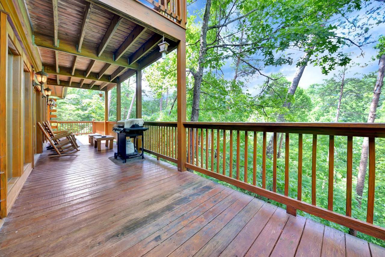 הוילה סביירוויל Gorgeous Large Mountain View Cabin W Hot Tub, Free Wifi, Games מראה חיצוני תמונה
